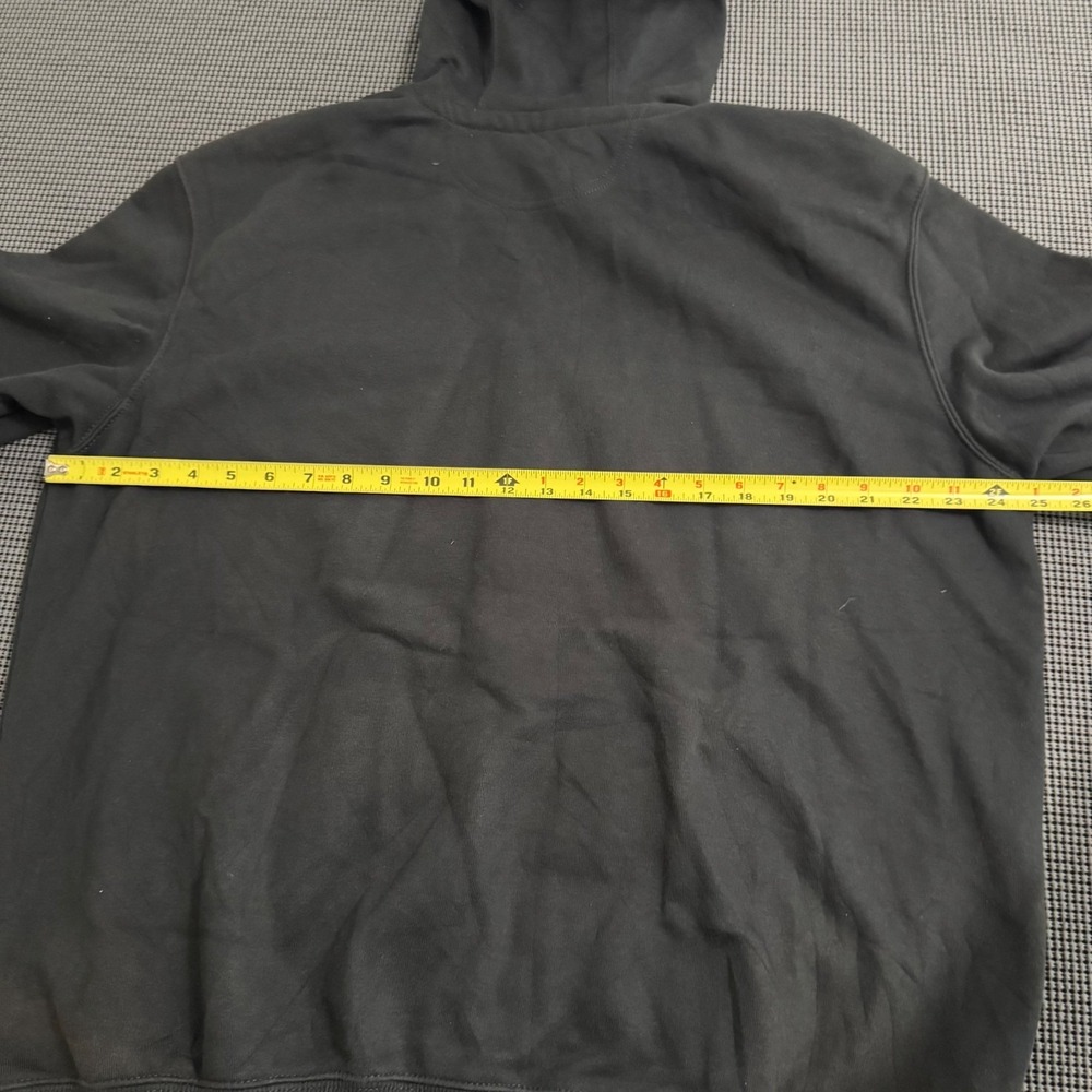 Men's Large Carhartt Zip Up Rain Defender Loose Fit Spectrum Hoodie Sweatshirt - Picture 8 of 9